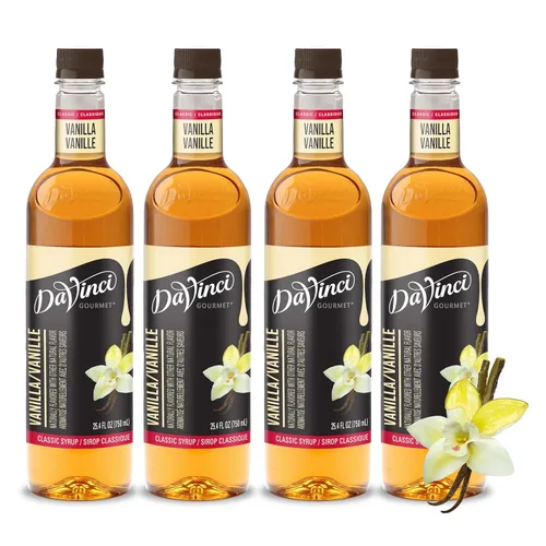 Vista 138 de DaVinci Gourmet Jarabe de azúcar de caña, botella de 25.4 fl oz (paquete de 2)