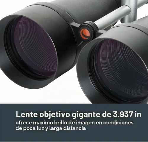 Vista 2 de Celestron SkyMaster - Prismáticos 25x100 – Binoculares de apertura gigante para astronomía de cielo profundo y visión de larga distancia – Óptica