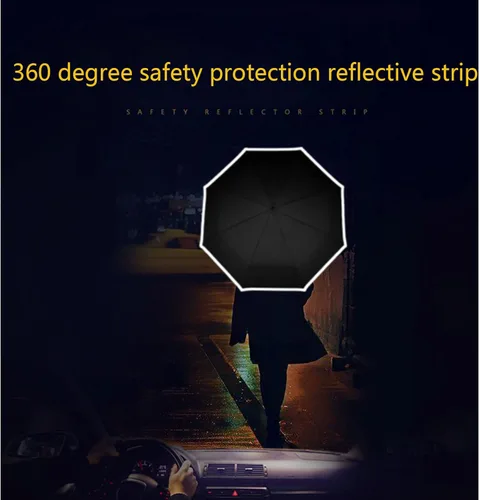 Vista 9 de MRTLLOA Paraguas de viaje compacto resistente al viento de 4249 pulgadas para lluvia, ligero, portátil, automático, fuerte, impermeable plegable