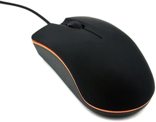 Vista 4 de Guiheng 10 Pack de Ratones con Cable - Ratón USB con Cable para Computadora para Mano Derecha o Izquierda, Ergonómico con Clics Duraderos para PC