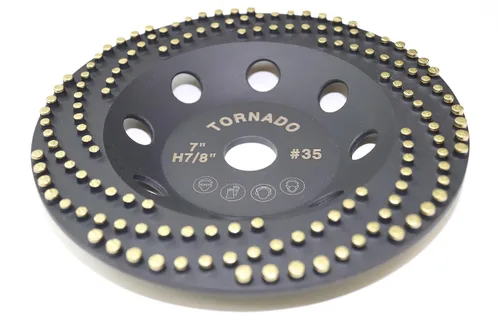 Vista 7 de Tornado Rueda de disco de extracción de copa de diamante de 5 pulgadas con nueva tecnología CDB (Tornado, 5 pulgadas)