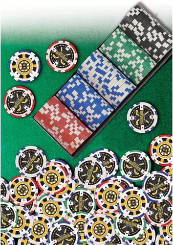 Vista 5 de Masterpieces NHL - Fichas de póquer unisex para adultos, 100 piezas