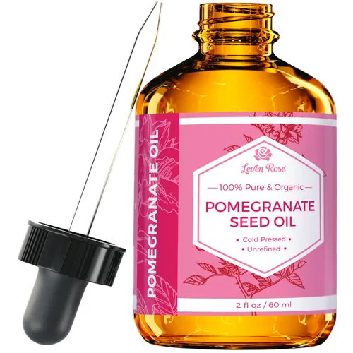 Vista 8 de Aceite de semilla de granada, N.° 1 Trusted Leven Rose 100% orgánico (prensado en frío, sin refinar), 2 onzas