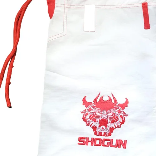 Vista 4 de SHOGUN Combate Jiu Jitsu Gi Elemental Premium 15.87 oz Pearl Weave Algodón BJJ