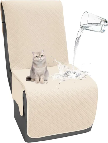 Vista 29 de Fundas de terciopelo 10% impermeables para sofá modular reclinable en forma de L, 1 pieza, fundas acolchadas para sofá reclinable esquinero, juego