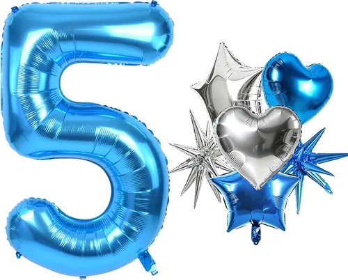 Vista 159 de Toniful - Globos de helio grandes de números del 0 al 9 de 40 pulgadas, color negro, globos digitales de número 0, globos de papel de aluminio