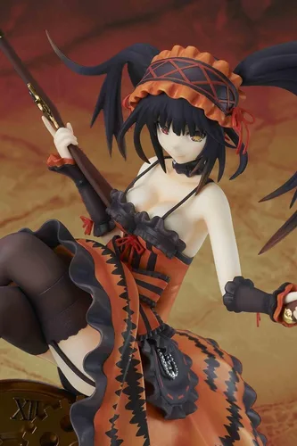 Vista 5 de Date A Live: Kurumi Tokisaki Figura de PVC totalmente pintada a escala 1:7, multicolor, 9 pulgadas