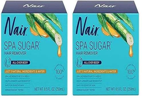 Vista 6 de Nair Kit de depilación de cera de azúcar para spa, contenedor de 11.8 onzas
