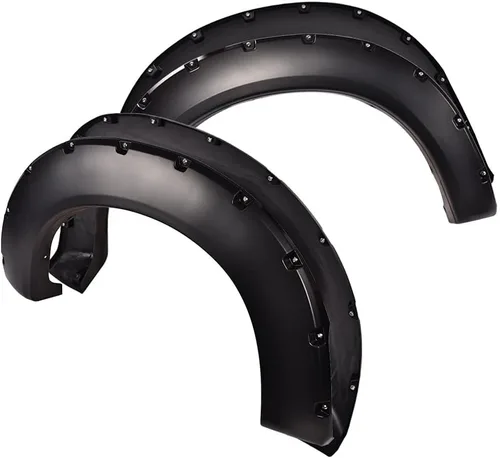Vista 14 de G-PLUS defensas guardabarros con remaches de bolsillo, compatibles con Ford F150 2009-2014 Styleside con modelos de longitud de cajuela de 67.0