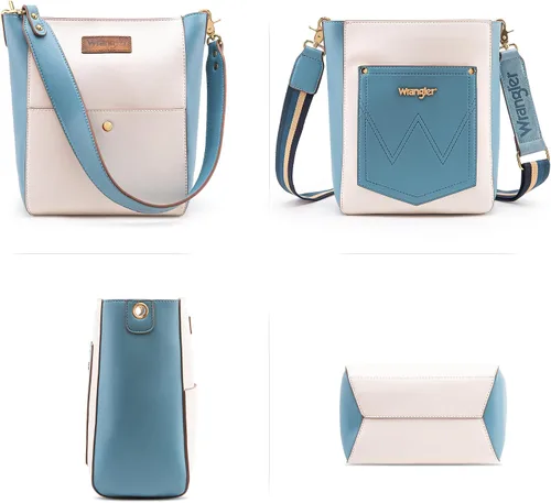 Vista 3 de Wrangler Bolsos de hombro para mujer con correa de guitarra