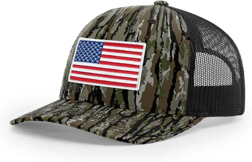 Vista 322 de Joe's USA Richardson 112 - Gorras de camionero con parche gráfico personalizado - Gorras estructuradas de cinco y seis paneles Richardson Premium