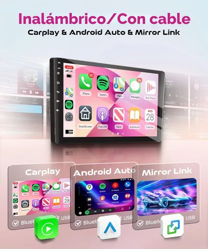 Vista 3 de Estéreo de coche Android 4 Core 64G 9 pulgadas para Ford F150 SVT Raptor 2009-2012 Recorte bajo inalámbrico CarPlay Android Auto pantalla táctil