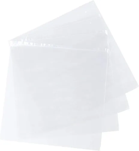 Vista 3 de LazyMe 32 x 40 pulgadas, cesta de Navidad de celofán, bolsas retráctiles grandes, transparentes, 5 paquetes Clear PVC, Heat Shrink Wrap