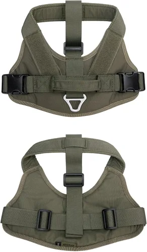 Vista 4 de EXCELLENT ELITE SPANKER Arnés ajustable de nailon para perros de patrulla Verde (Ranger Green)