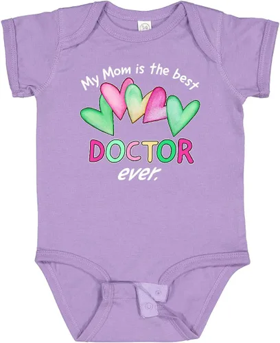 Vista 7 de inktastic Body para bebé My Mom Is the Best Doctor Ever