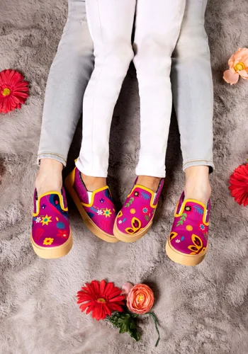 Vista 4 de Zapatos Slip On Disney Encanto para Niñas Multicolor