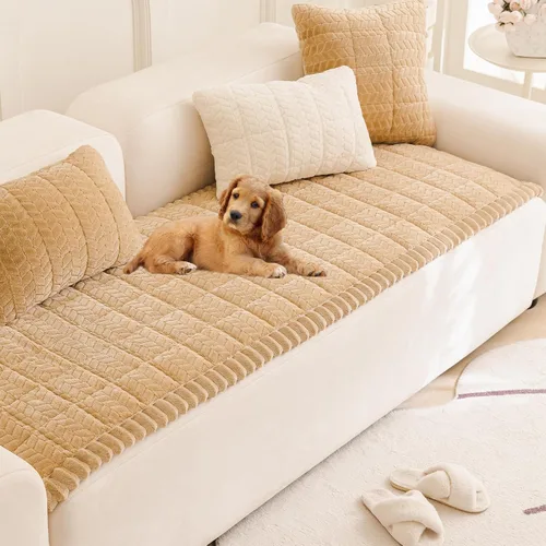 Vista 5 de Mivnue - Funda protectora para sofá para mascotas, fundas lavables y antideslizantes para sofás y sillones, alfombrilla para perros