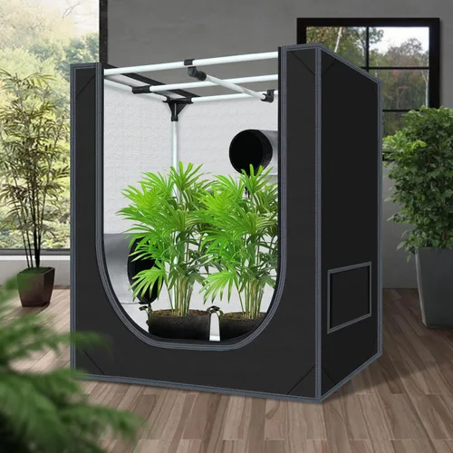 Vista 2 de Tienda de cultivo de 18 x 30 x 36 pulgadas para plantas de interior 600D Mylar hidropónico de alta reflexión para plantas, frutas, flores, cultivo