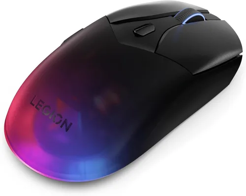 Vista 13 de Lenovo Legion M410 Mouse Inalámbrico RGB para Juegos – Mouse de 6 Botones con Agarre Palmar con 16,000 DPI, Batería Recargable de 53 Horas