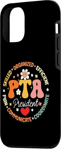 Vista 2 de iPhone 15 Parents Teacher Association Team Supporter PTA President Case