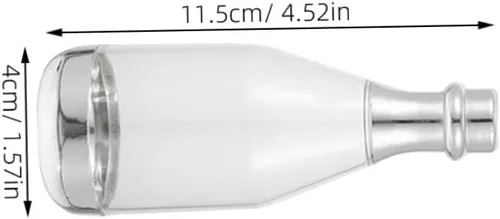 Vista 3 de Regalos de despedida de soltera, 20 unidades, mini botellas de champán, contenedor de botella de caramelo, botellas transparentes de plástico a