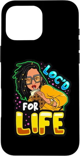 Vista 19 de Loc'd for Life Funny Locs Black Queen Dreadlocks Women Girls Case for iPhone 17