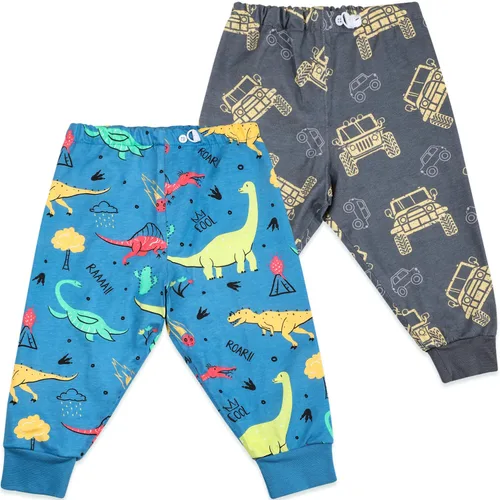 Vista 7 de 2 paquetes de pantalones de pañal impermeables para entrenamiento para ir al baño, pantalones de pañal de tela para bebé niño y niña para la noche
