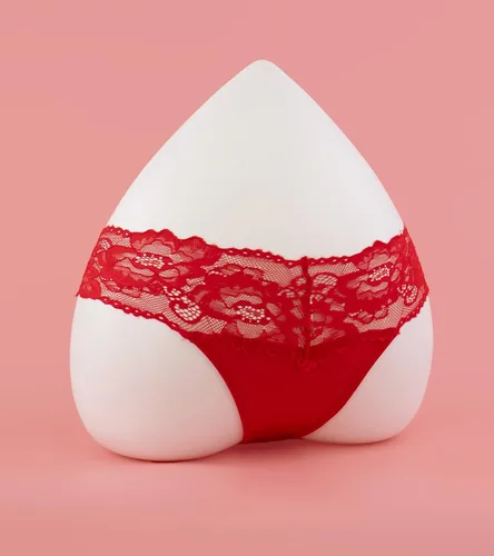 Vista 5 de Ropa interior de encaje para mujer, tangas de cintura baja, tangas de encaje sin costuras