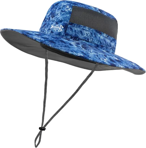 Vista 37 de BASSDASH Sombrero de pesca solar UPF 50+ resistente al agua con solapa desmontable para el cuello