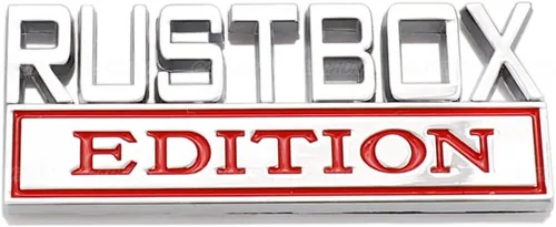 Vista 127 de Fuck IT Edition Emblema para el lado del coche, parte trasera, capó delantero, puerta del maletero, parachoques de metal 3D, calcomanía para F-150