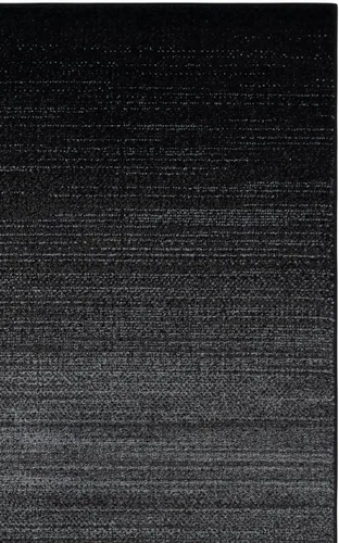 Vista 5 de SAFAVIEH Adirondack Collection - Alfombra decorativa, 2 pies 6 pulgadas x 4 pies, color negro y gris, diseño moderno, no desprende pelusa y de fácil