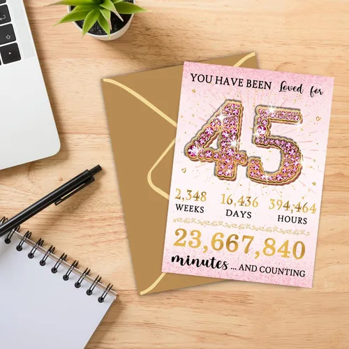 Vista 36 de Sutjxc Tarjeta de feliz cumpleaños 50 para marido y esposa, regalos vintage de 50 cumpleaños para papá y mamá, decoraciones retro de cumpleaños