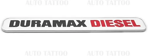 Vista 4 de 2X calcomanías emblema Duramax diésel de 6.6l Allison para guardabarros, puerta, capó, compuerta trasera, calcomanía, insignia, placa