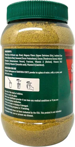 Vista 3 de Suplemento de Fibra Dietética MX en Polvo 10.58 oz - Apoya la Salud Digestiva y el Control de Peso Suplemento de Fibra Dietética en Polvo, 10.58