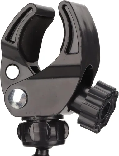 Vista 6 de Soporte multifuncional para secador de pelo, manos multifuncionales, soporte para teléfono montado en la pared con brazo ajustable, abrazadera