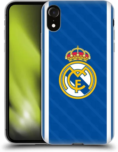 Vista 60 de Head Case Designs Funda de gel con licencia oficial del Real Madrid CF azul [protección de grado militar] compatible con Apple iPhone 7 Plus/iPhone