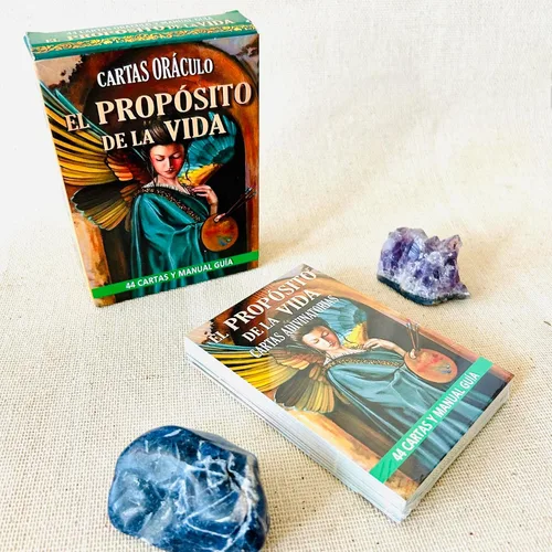 Vista 7 de Cartas Oraculo Proposito de la vida en español, Edición en español, principiante amigable, familiar, Propósito de la vida oráculo