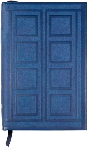 Vista 2 de Doctor Who River Song - Diario réplica de 200 páginas, diario TARDIS de piel sintética en relieve con marcapáginas, mercancía oficial de la BBC