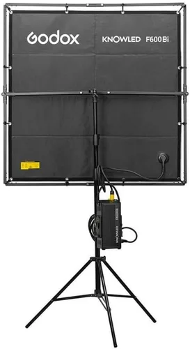Vista 5 de Godox KNOWLED F600Bi - Panel LED bicolor flexible impermeable Velocidad de cuadro sin parpadeo para iluminación en el set (4 x 4 pies), diseño