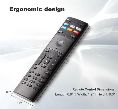 Vista 6 de para control remoto Vizio Smart-TV, compatible con VIZIO Smart TV