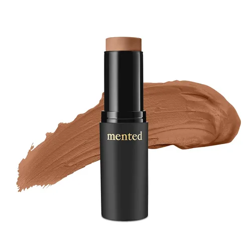 Vista 18 de Mented Cosmetics - Base de maquillaje en barra, corrector y barra de contorno para piel oscura, base en crema para mujeres negras, vegano y libre