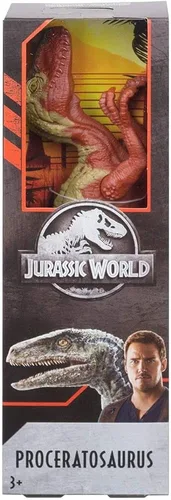 Vista 4 de Jurassic World Toys Big Action Proceratosaurus Figura de 12 pulgadas