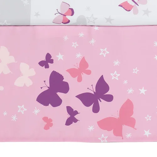Vista 6 de Bedtime Originals Juego de cama de 3 piezas para cuna, diseño de mariposas
