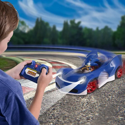 Vista 5 de NKOK RC Sonic SSAS R2 - Coche con luces, azul (614)