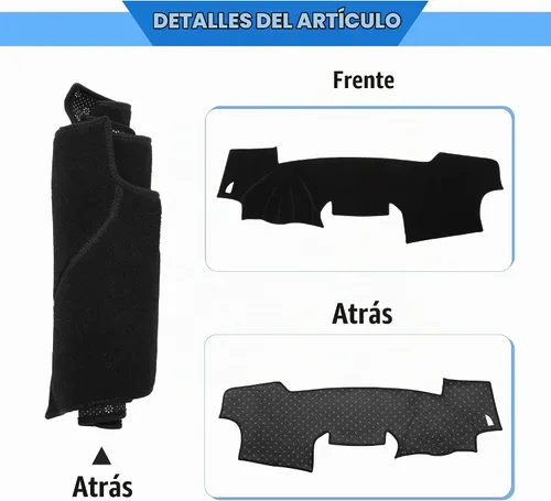 Vista 5 de Cubiertas de salpicadero para Toyota RAV4 2007-2012 actualización de poliéster para consola central de automóvil, cubierta interior de tablero