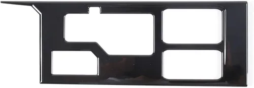 Vista 6 de TOYCIDFG Cubierta del panel de palanca de cambios compatible con Toyota Tundra 2022-2026, accesorios interiores (negro UV)