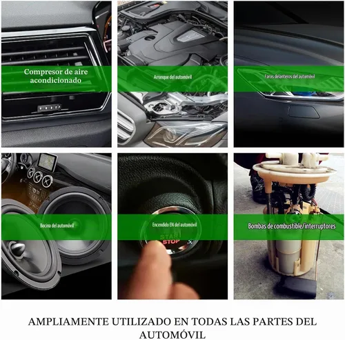 Vista 5 de Yourkar - 1 relé de CA para automóvil, G8HL-H71-12VDC, 4 pines de CA y relés de arranque, relés de arranque de múltiples relés de potencia
