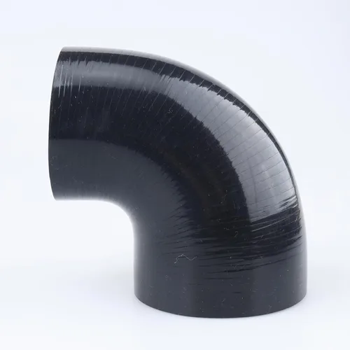 Vista 25 de AC PERFORMANCE ID de 1.35" a 1-3/16" (35 mm a 30 mm), acoplador reductor de codo de 90 grados, longitud de la pierna 3.5" (90 mm), reforzado de 3
