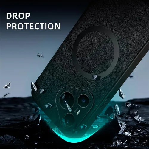 Vista 4 de Pzwoxukhov Funda compatible con Huawei Pura 90 Pro Max, color negro