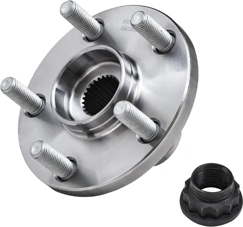 Vista 4 de Detroit Axle - Kit de 2 cubos de rodamiento de rueda delantera para Corolla 2003-2019, Matrix 2003-2013, Celica 2000-2005, Vibe 2003-2008, 1